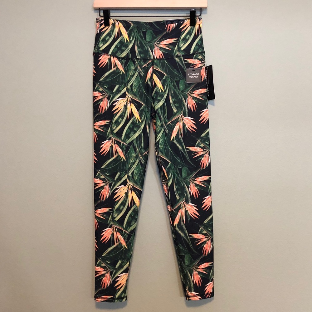BCBGMaxAzria Tropical Leggings - Size M